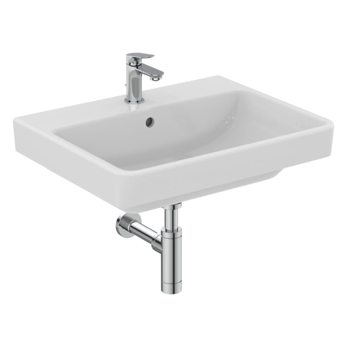 Ideal Standard i.life B Möbelwaschtisch 60 cm, 1 Hahnloch, mit Überlauf