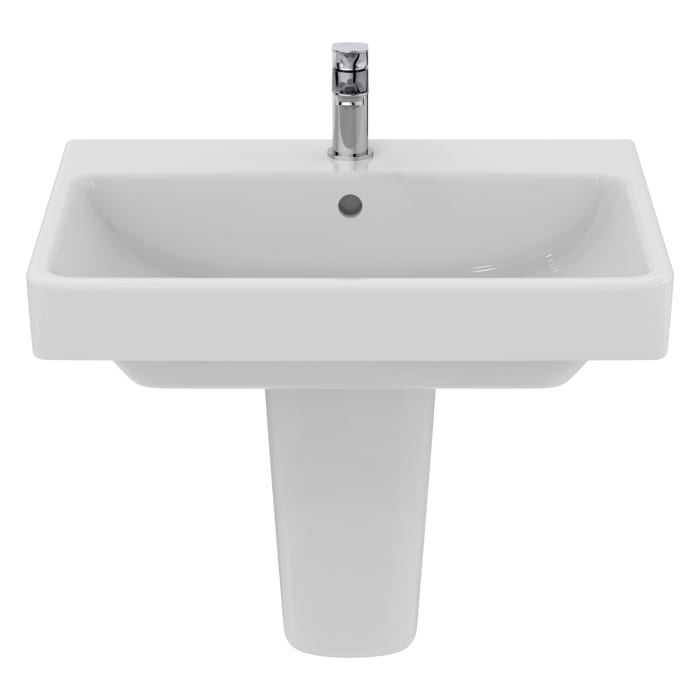 Ideal Standard i.life B Möbelwaschtisch 60 cm, 1 Hahnloch, mit Überlauf