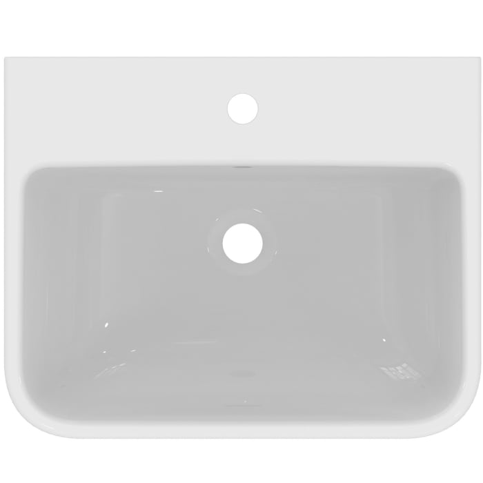Ideal Standard i.life B Waschtisch 55 cm, 1 Hahnloch, mit Überlauf