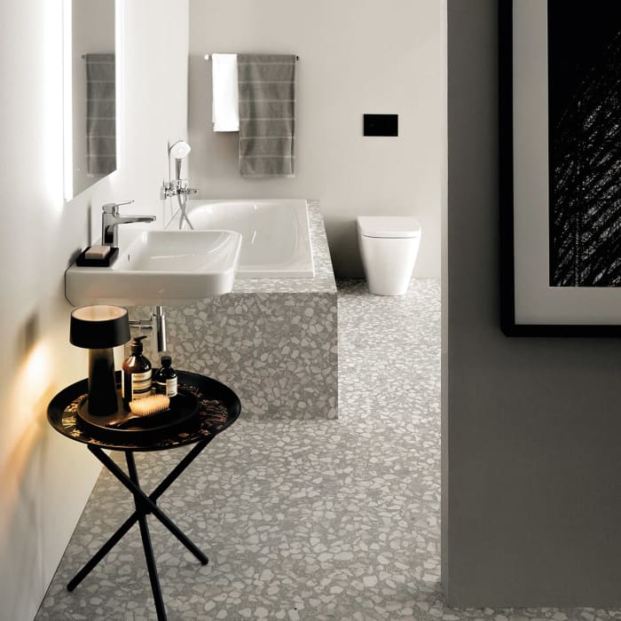 Ideal Standard i.life B Waschtisch 50 cm, 1 Hahnloch, mit Überlauf