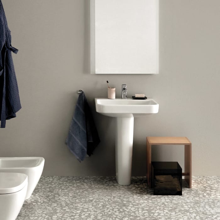 Ideal Standard i.life B Waschtisch 65 cm, 1 Hahnloch, ohne Überlauf