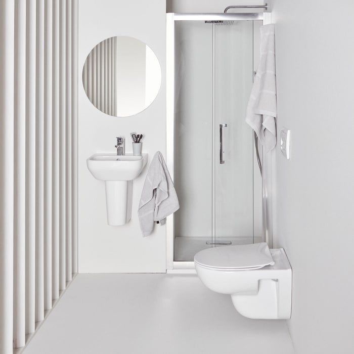 Ideal Standard i.life A Wand-WC, CL1 Vollspülung 4.5 - 6 l/min, horizontaler Ablauf