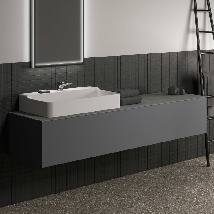 Ideal Standard Conca Waschtischunterschrank 200 x 50,5 cm, 2 Auszüge