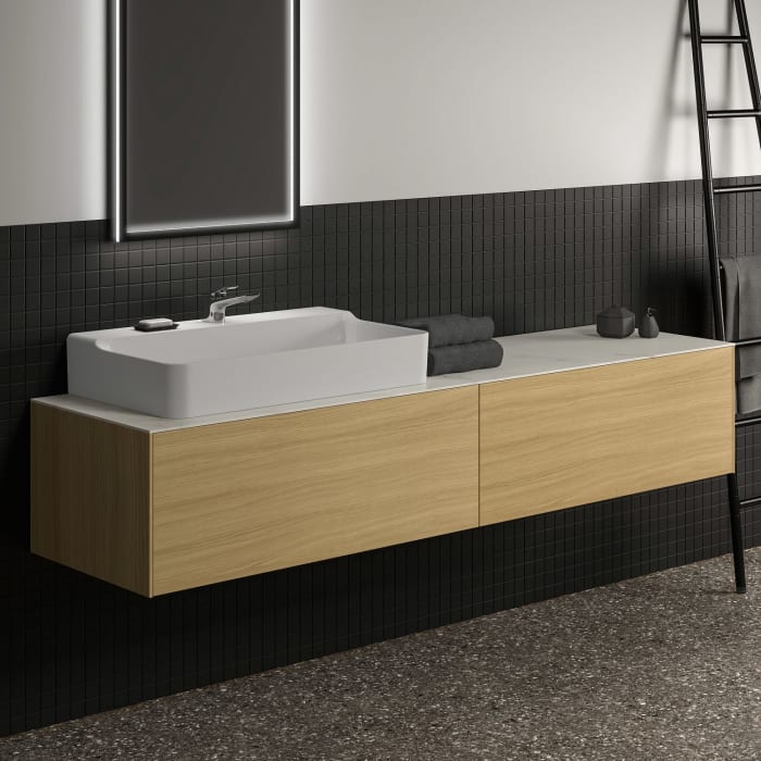 Ideal Standard Conca Waschtischunterschrank 200 x 50,5 cm, 2 Auszüge