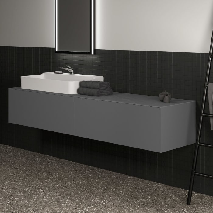 Ideal Standard Conca Waschtischunterschrank 200 x 50,5 cm, 2 Auszüge