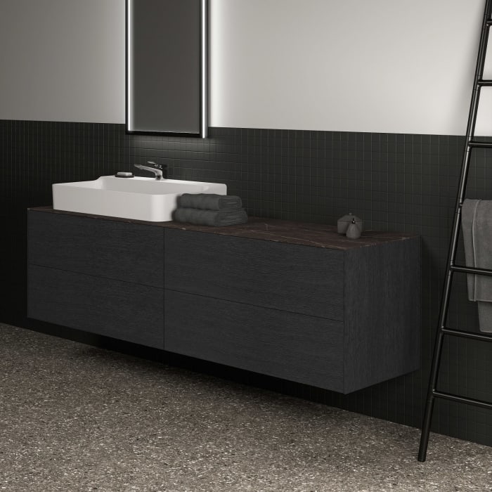 Ideal Standard Conca Waschtischunterschrank 200 x 50,5 cm, 4 Auszüge