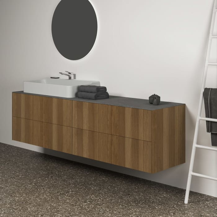 Ideal Standard Conca Waschtischunterschrank 200 x 50,5 cm, 4 Auszüge