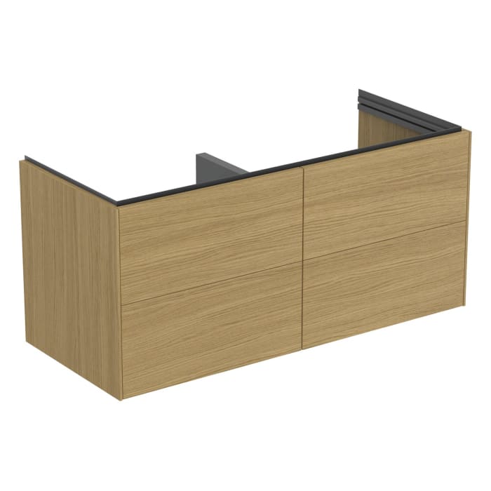 Ideal Standard Conca Waschtischunterschrank 120 cm mit 4 Auszügen für Möbeldoppelwaschtisch