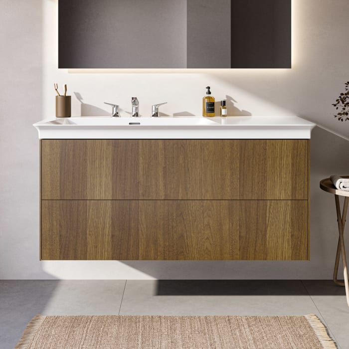 Ideal Standard Conca Waschtischunterschrank 120 cm mit 2 Auszügen für Möbelwaschtisch