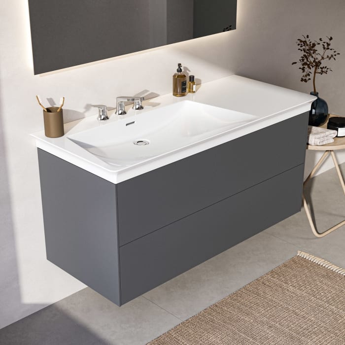 Ideal Standard Conca Waschtischunterschrank 120 cm mit 2 Auszügen für Möbelwaschtisch