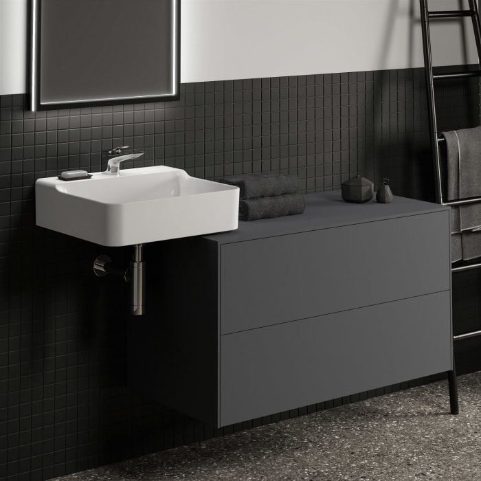 Ideal Standard Conca Waschtischunterschrank 100 cm, ohne Ausschnitt, 2 Auszüge