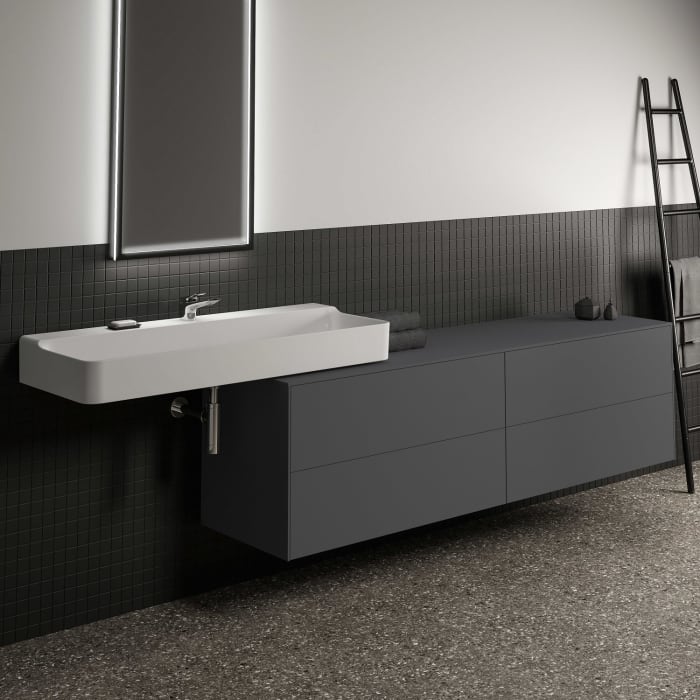 Ideal Standard Conca Waschtischunterschrank 200 cm, ohne Ausschnitt, 4 Auszüge