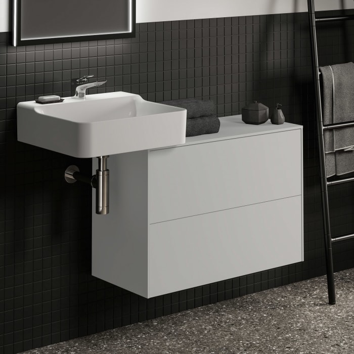 Ideal Standard Conca Waschtischunterschrank 80,2 cm, ohne Ausschnitt, 2 Auszüge