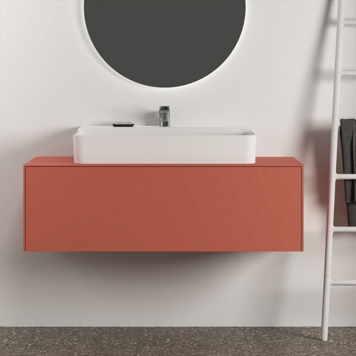 Ideal Standard Conca Waschtischunterschrank 120 cm, mit Ausschnitt, 1 Auszug