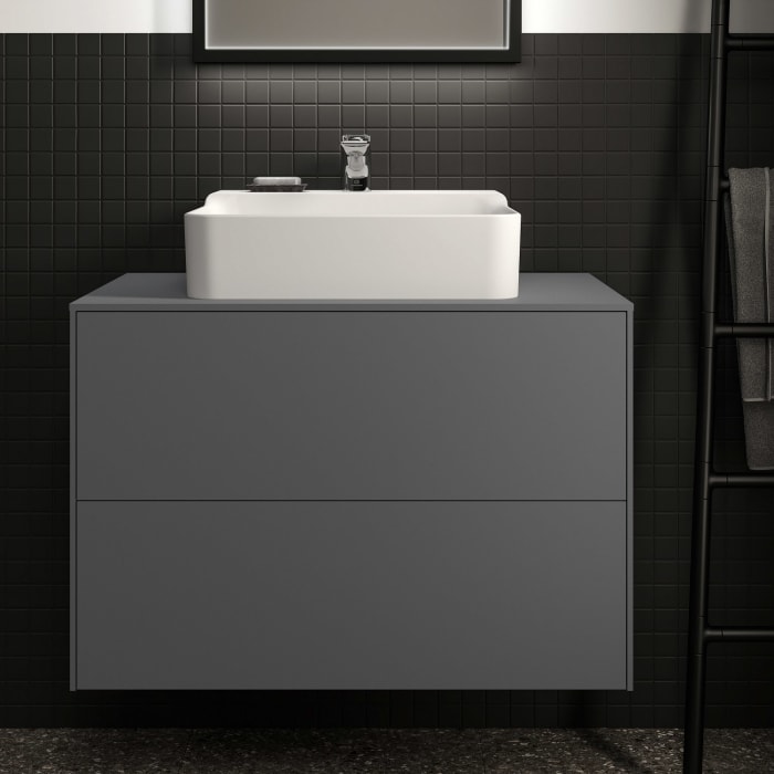 Ideal Standard Conca Waschtischunterschrank 80,2 cm, mit Ausschnitt, 2 Auszüge