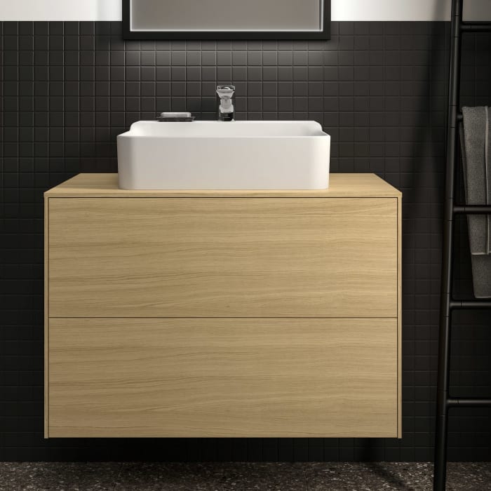 Ideal Standard Conca Waschtischunterschrank 80,2 cm, mit Ausschnitt, 2 Auszüge