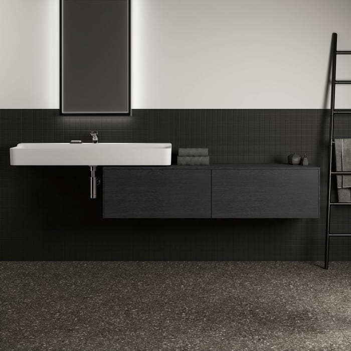 Ideal Standard Conca Waschtischunterschrank 160 cm, ohne Ausschnitt, 2 Auszüge