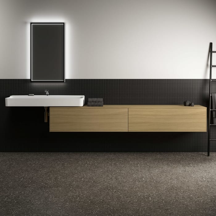 Ideal Standard Conca Waschtischunterschrank 240 cm, ohne Ausschnitt, 2 Auszüge