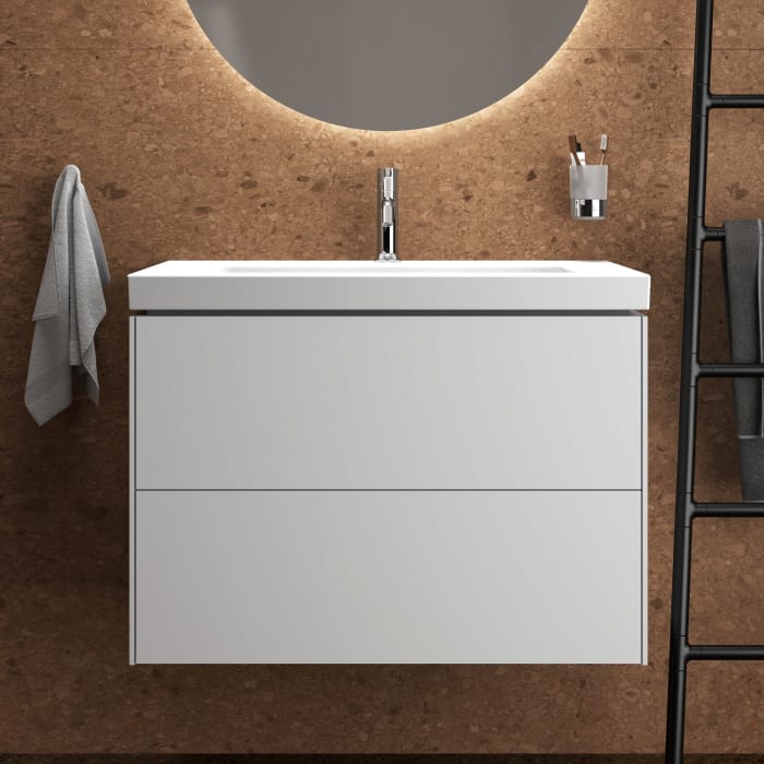 Ideal Standard Conca Waschtischunterschrank 80 cm mit 2 Auszügen für Möbelwaschtisch