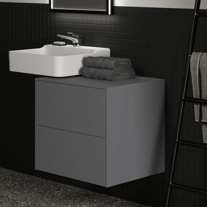 Ideal Standard Conca Waschtischunterschrank 60,2 cm, ohne Ausschnitt, 2 Auszüge