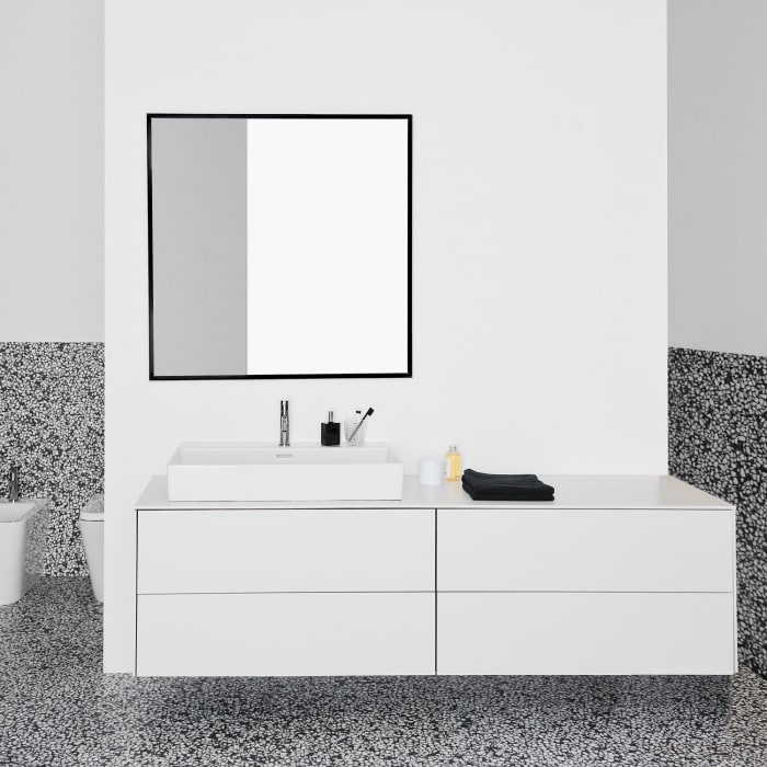 Ideal Standard Conca Waschtischunterschrank 200 cm, mit Ausschnitt wählbar, 4 Auszüge