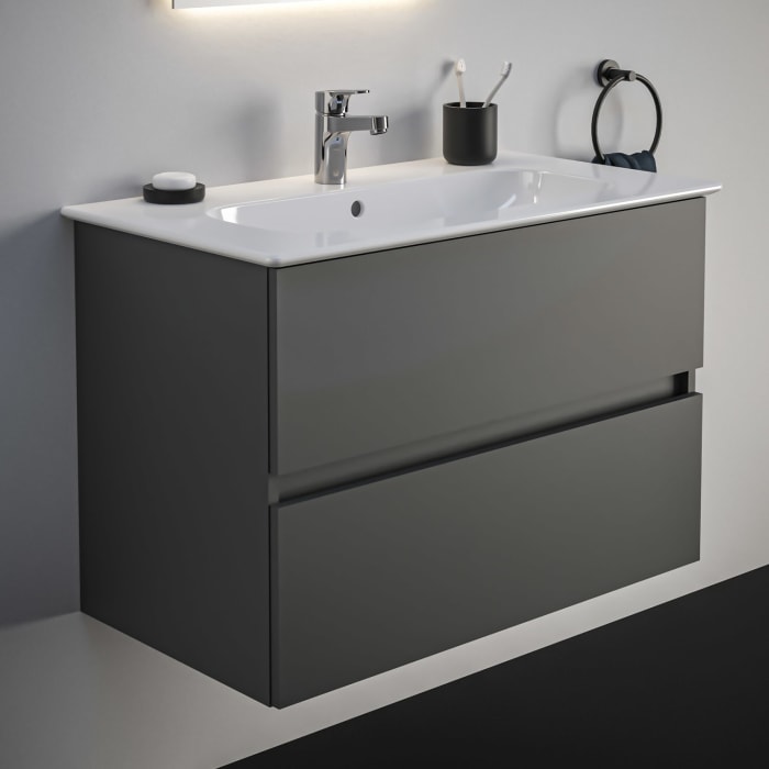 Ideal Standard Eurovit+ Waschtischunterschrank 2 Auszüge 80 x 44 x 55 cm