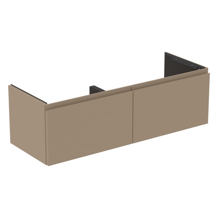 Ideal Standard Finesse Waschtischunterschrank 120 cm mit 2 Auszügen für Doppel-Möbelwaschtisch