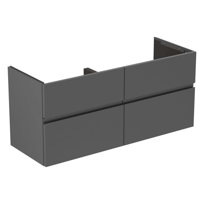 Ideal Standard Finesse Waschtischunterschrank 120 cm mit 4 Auszügen für Doppel-Möbelwaschtisch