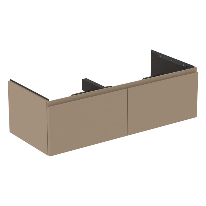 Ideal Standard Finesse Waschtischunterschrank 120 cm mit 2 Auszügen für Doppel-Möbelwaschtisch