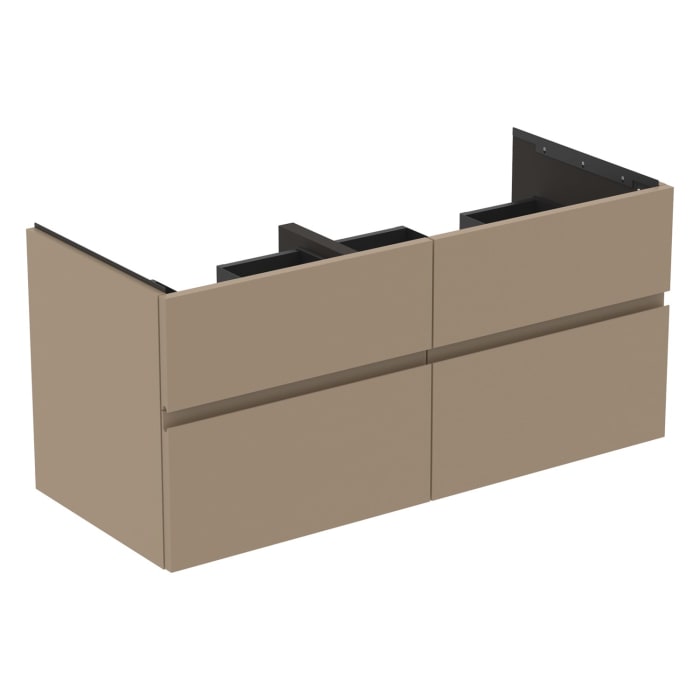 Ideal Standard Finesse Waschtischunterschrank 120 cm mit 4 Auszügen für Doppel-Möbelwaschtisch