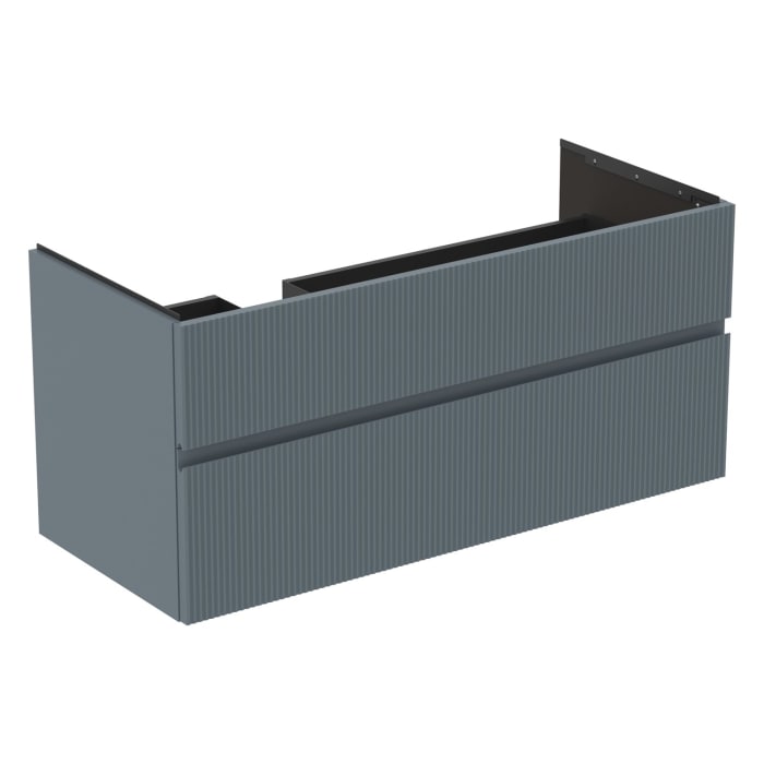 Ideal Standard Finesse Waschtischunterschrank 120 cm mit 2 Auszügen, asymmetrisch links, für Möbelwaschtisch