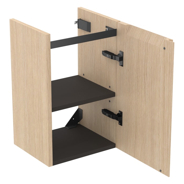 Ideal Standard Finesse Waschtischunterschrank 35 cm mit 1 Tür, Anschlag rechts, für Handwaschbecken Connect Air Cube