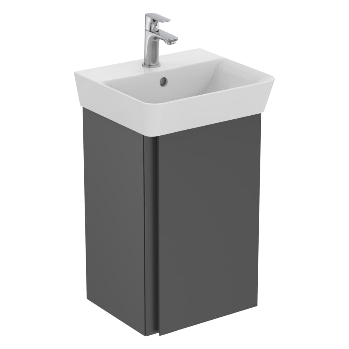 Ideal Standard Finesse Waschtischunterschrank 35 cm mit 1 Tür, Anschlag rechts, für Handwaschbecken Connect Air Cube