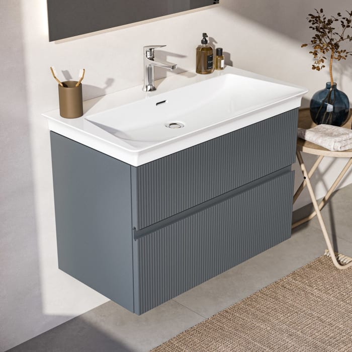 Ideal Standard Finesse Waschtischunterschrank 80 cm mit 2 Auszügen für Möbelwaschtisch