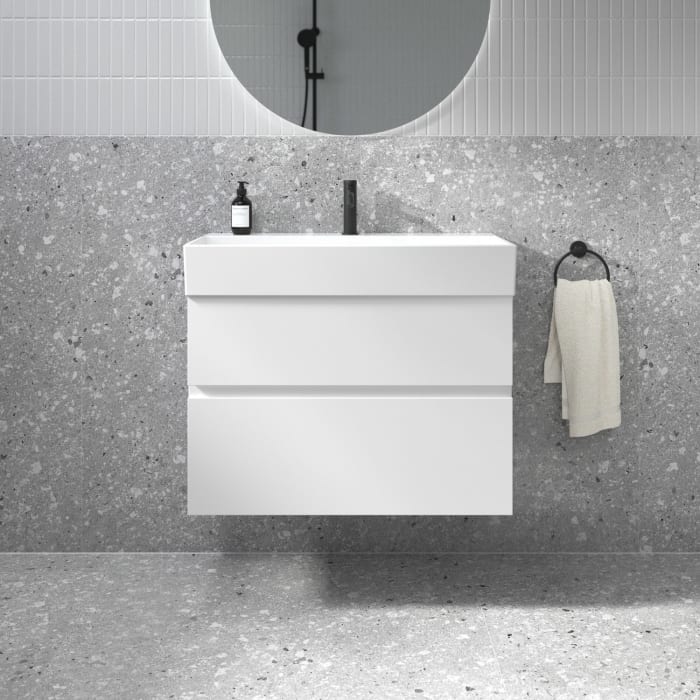 Ideal Standard Lastani Waschtisch mit Unterschrank und Waschtischarmatur 81,5 cm