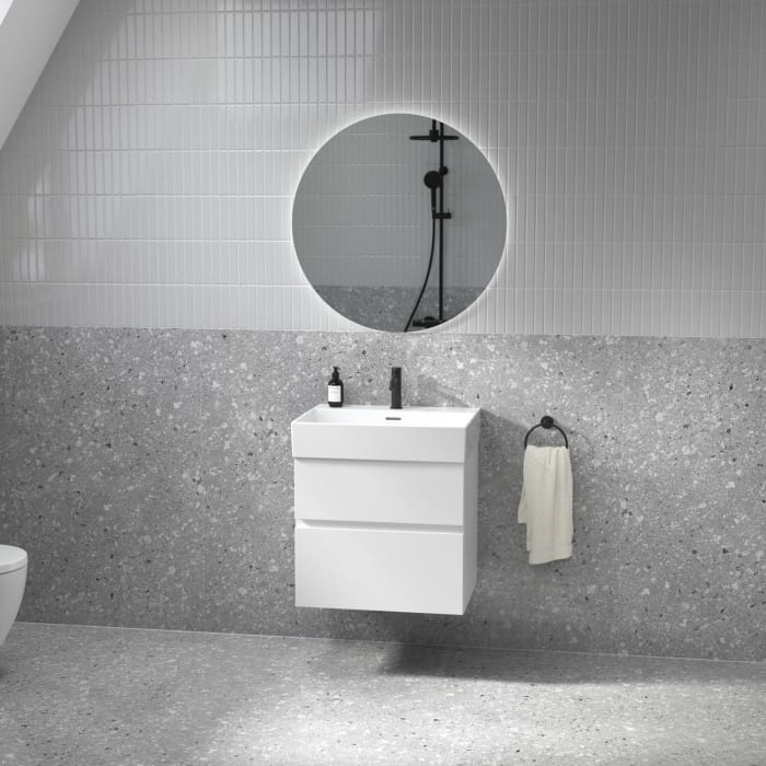 Ideal Standard Lastani Waschtisch mit Unterschrank und Waschtischarmatur 61,5 cm