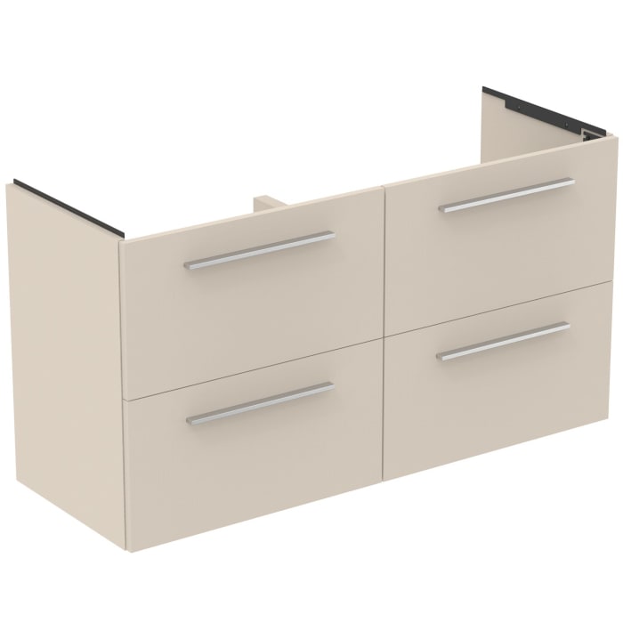 Ideal Standard i.life A Doppel-Waschtischunterschrank 120 x 44 cm, mit 4 Auszügen