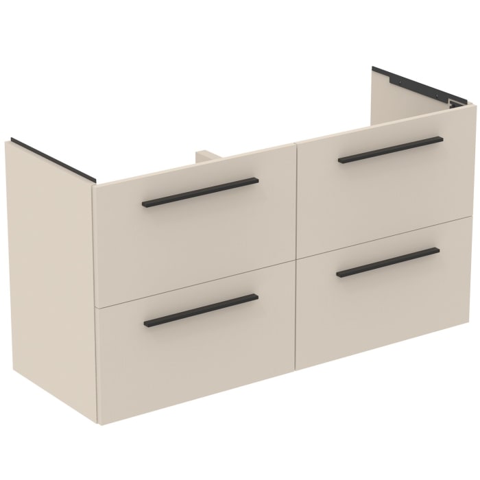 Ideal Standard i.life A Doppel-Waschtischunterschrank 120 x 44 cm, mit 4 Auszügen