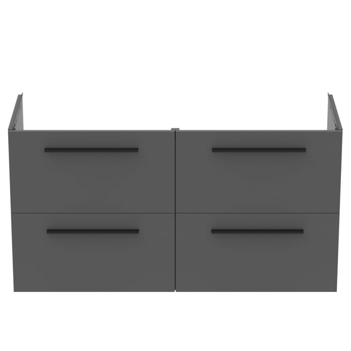 Ideal Standard i.life A Doppel-Waschtischunterschrank 120 x 44 cm, mit 4 Auszügen