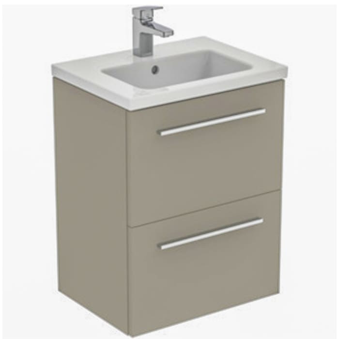 Ideal Standard i.life S Waschtischunterschrank 50 cm, 2 Auszüge