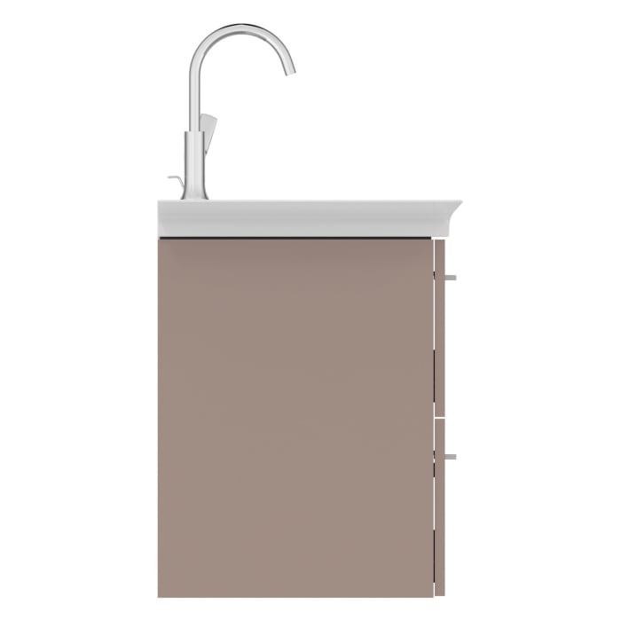 Ideal Standard i.life B Waschtischunterschrank 100 cm mit 2 Auszügen, asymmetrisch links