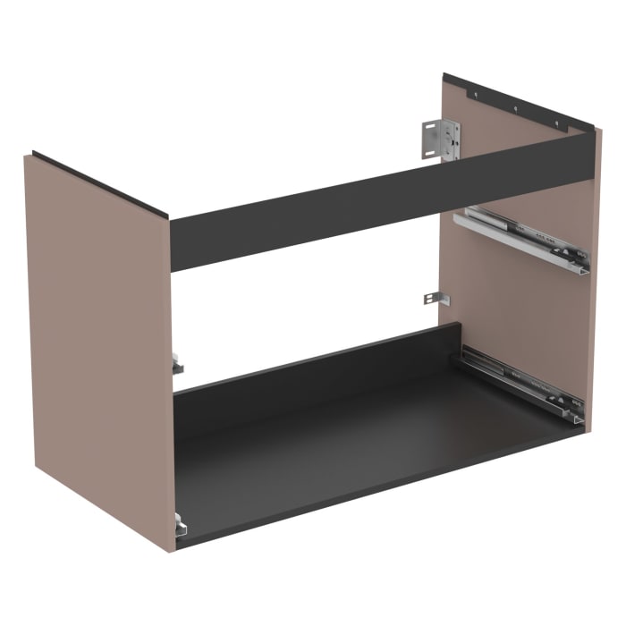Ideal Standard i.life B Waschtischunterschrank 100 cm mit 2 Auszügen, asymmetrisch links