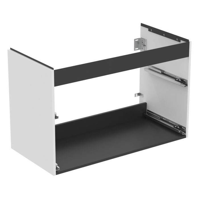 Ideal Standard i.life B Waschtischunterschrank 100 cm mit 2 Auszügen, asymmetrisch rechts