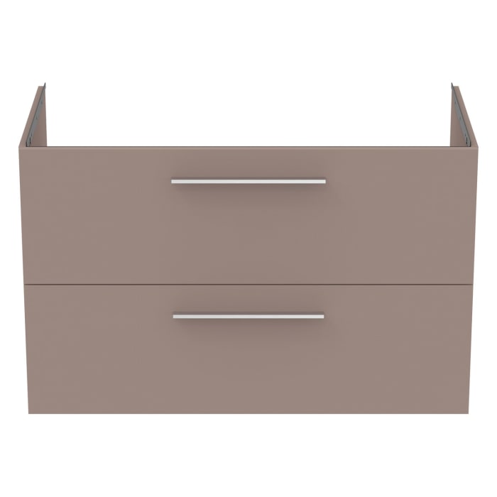 Ideal Standard i.life B Waschtischunterschrank 100 cm mit 2 Auszügen, asymmetrisch links