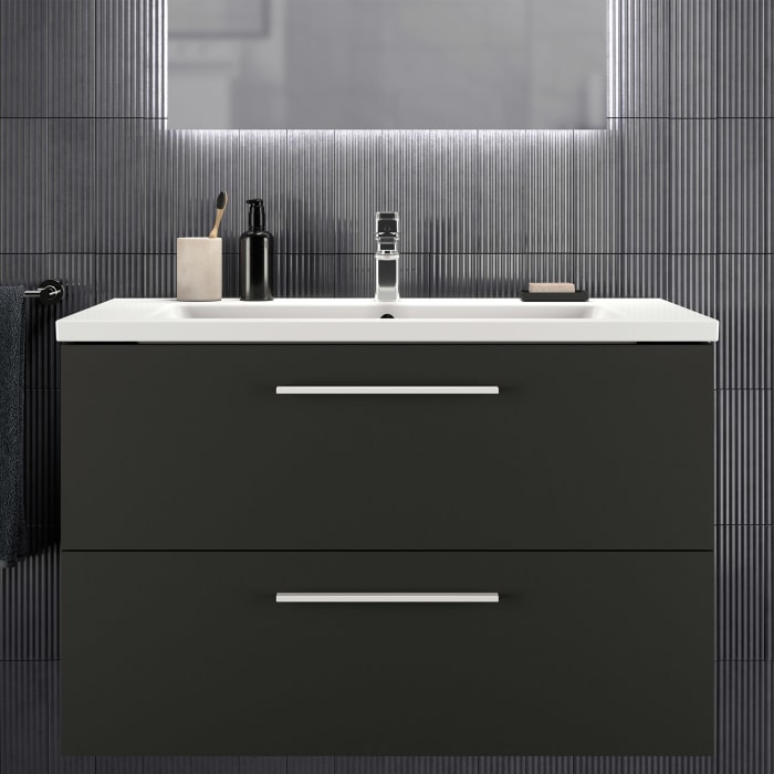 Ideal Standard i.life B Waschtischunterschrank 100 cm mit 2 Auszügen