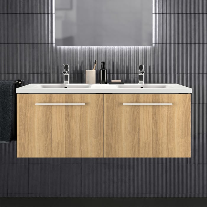 Ideal Standard i.life B Waschtischunterschrank 120 cm mit 2 Auszügen