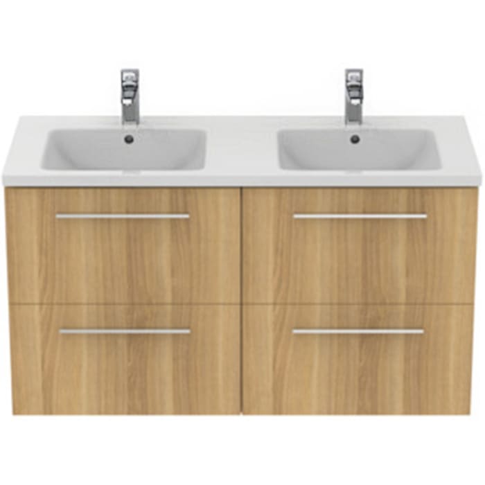 Ideal Standard i.life B Waschtischunterschrank 120 cm mit 4 Auszügen