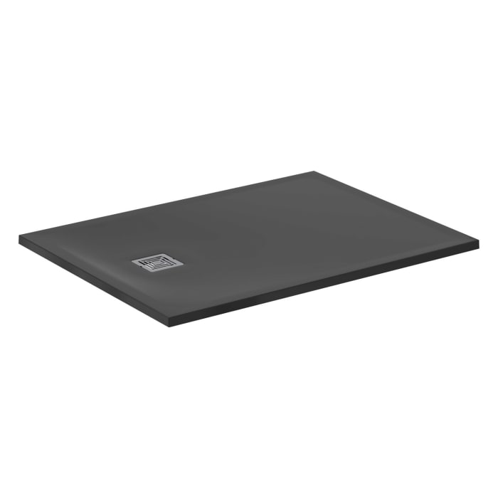 Ideal Standard Ultra Flat S + Rechteck-Brausewanne 120 x 90 cm, Ablaufposition: seitlich 25 cm