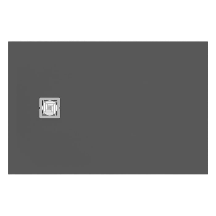 Ideal Standard Ultra Flat S + Rechteck-Brausewanne 120 x 80 cm, Ablaufposition: seitlich 25 cm