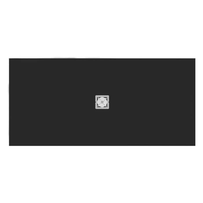 Ideal Standard Ultra Flat S + Rechteck-Brausewanne 170 x 80 cm, Ablaufposition: zentriert